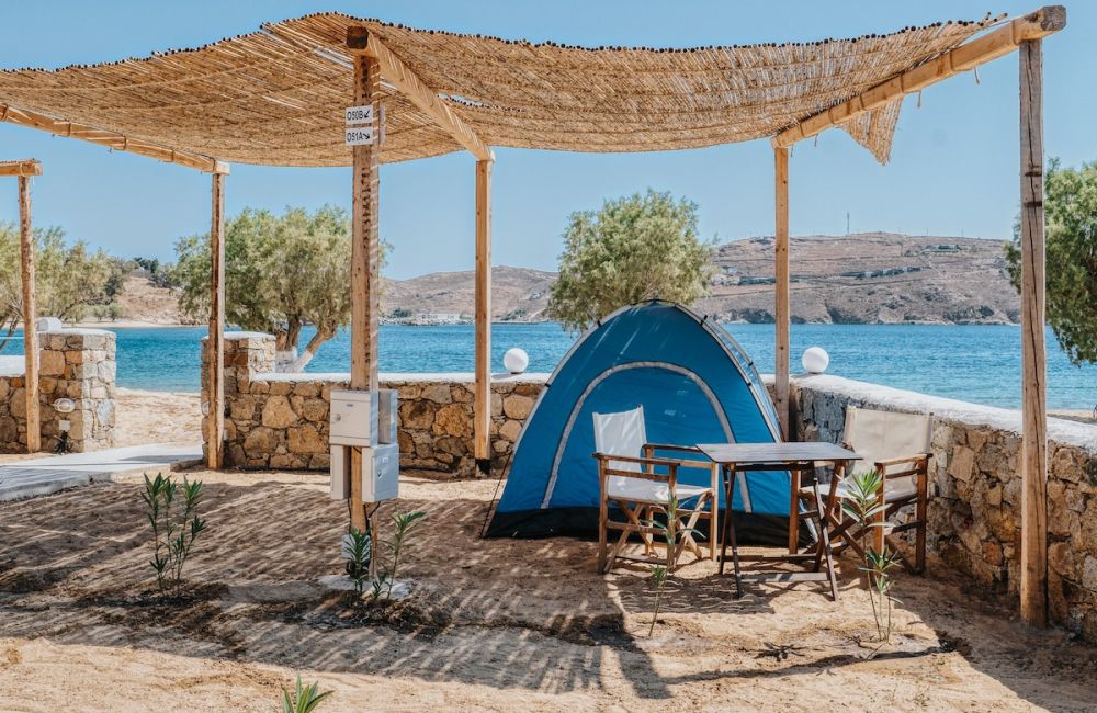 Serifos Coralli Ideal family camping holidays in the Cyclades